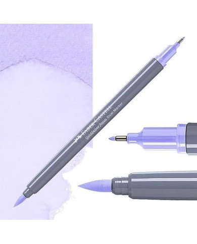 Feutre Aquarelle Double Pointe 196 Lavande claire Faber-Castell