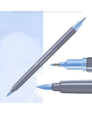 Feutre Aquarelle Double Pointe 446 bleu ciel pastel Faber-Castell