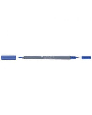 Feutre Aquarelle Double Pointe 248 bleu marine Faber-Castell