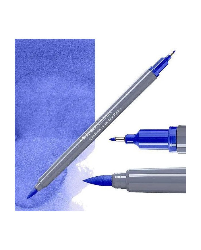Feutre Aquarelle Double Pointe 248 bleu marine Faber-Castell