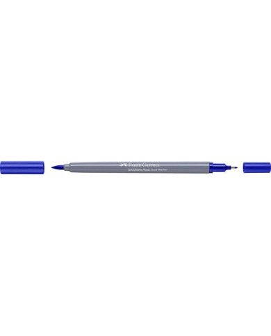 Feutre Aquarelle Double Pointe 137 Bleu violet Faber-Castell