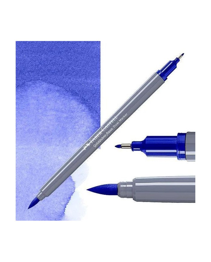 Feutre Aquarelle Double Pointe 137 Bleu violet Faber-Castell