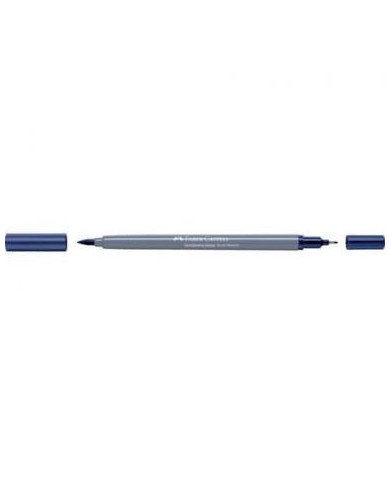 Feutre Aquarelle Double Pointe 247 Bleu idathrène Faber-Castell Feutre Aquarelle Double Pointe 247 Bleu idathrène Faber-Castell