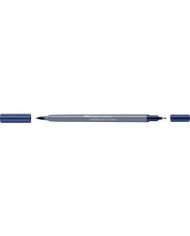 Feutre Aquarelle Double Pointe 247 Bleu idathrène Faber-Castell