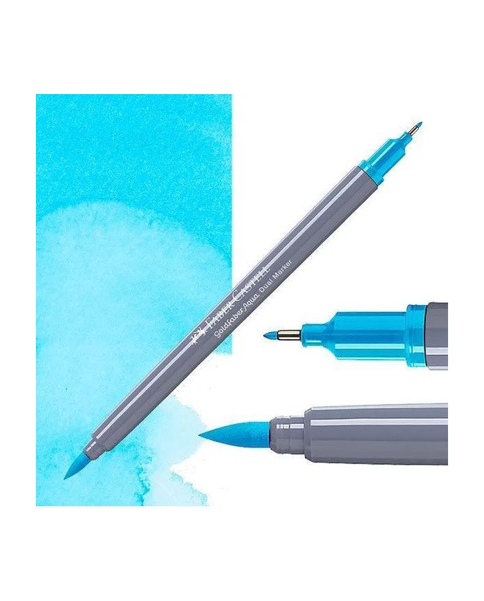 Feutre Aquarelle Double Pointe 245 Manganèse Bleu Faber-Castell