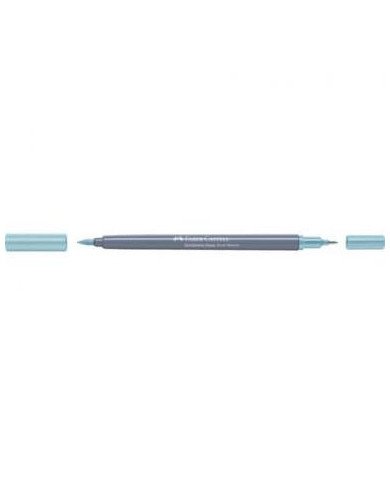 Feutre Aquarelle Double Pointe 164 Bleu d'eau Faber-Castell Feutre Aquarelle Double Pointe 164 Bleu d'eau Faber-Castell