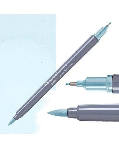 Feutre Aquarelle Double Pointe 164 Bleu d'eau Faber-Castell Feutre Aquarelle Double Pointe 164 Bleu d'eau Faber-Castell
