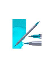 Feutre Aquarelle Double Pointe 154 Turquoise clair cobalt Faber-Castell