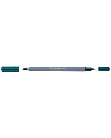Feutre Aquarelle Double Pointe 158 Vert cobalt foncé Faber-Castell Feutre Aquarelle Double Pointe 158 Vert cobalt foncé Faber-Castell
