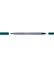 Feutre Aquarelle Double Pointe 158 Vert cobalt foncé Faber-Castell