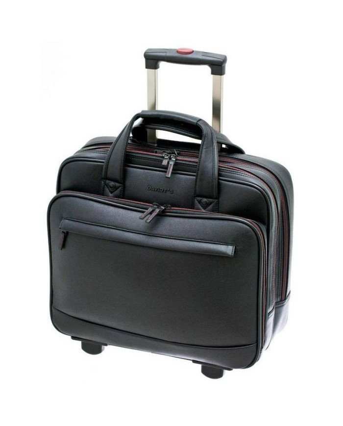 Valise à roulettes - PC 15 pouces et documents - Noir ORAN DAVIDT'S