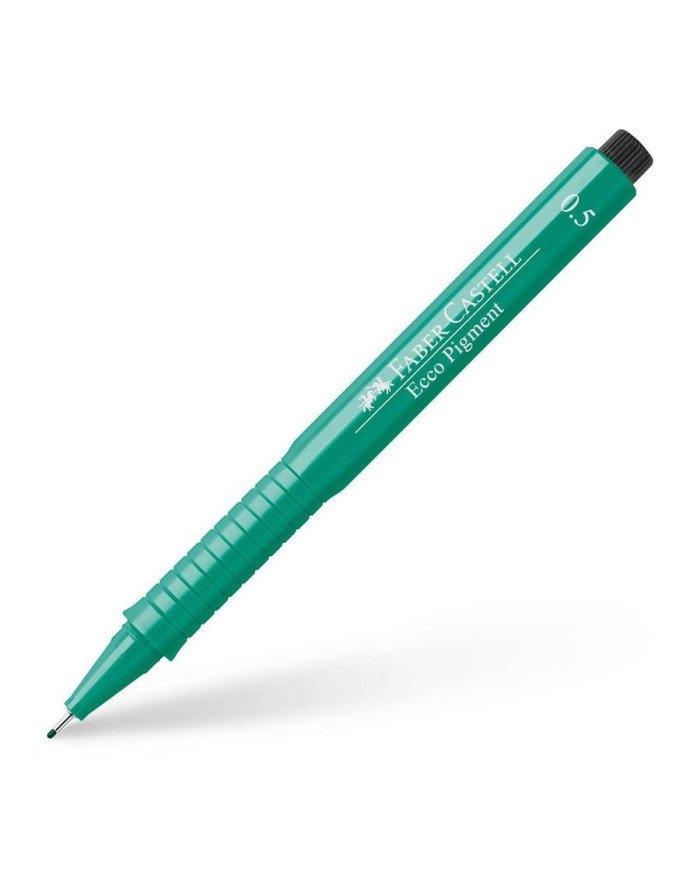 Le Libr'air - Feutre Ecco Pigment 0.5 Mm Vert - Faber Castell - Tunisie