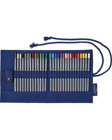Crayon Goldfaber Aquarelle boîte-rouleau, 30 pièces - Faber Castell Crayon Goldfaber Aquarelle boîte-rouleau, 30 pièces - Faber Castell