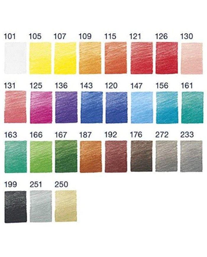 Crayon de couleur Goldfaber boîte-rouleau, 30 pièces - Faber Castell