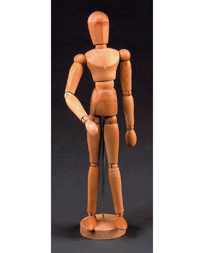 Mannequin en Bois Femme 30CM Lefranc & Bourgeois