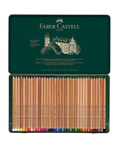 Crayon Pitt Pastel boîte métal de 36 pièces Faber Castell Crayon Pitt Pastel boîte métal de 36 pièces Faber Castell