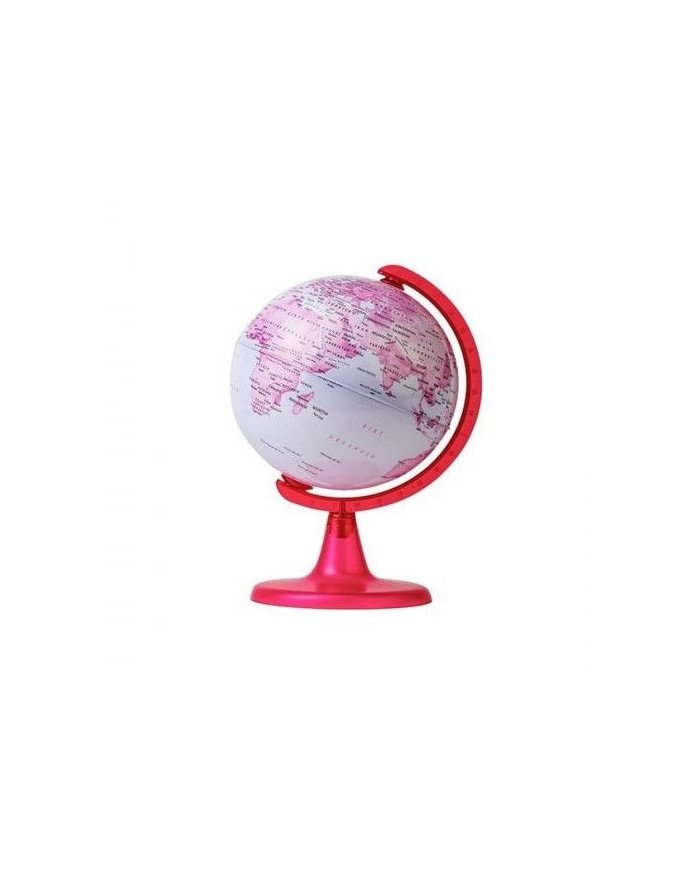 Globe Terrestre lumineux 20 CM Rose