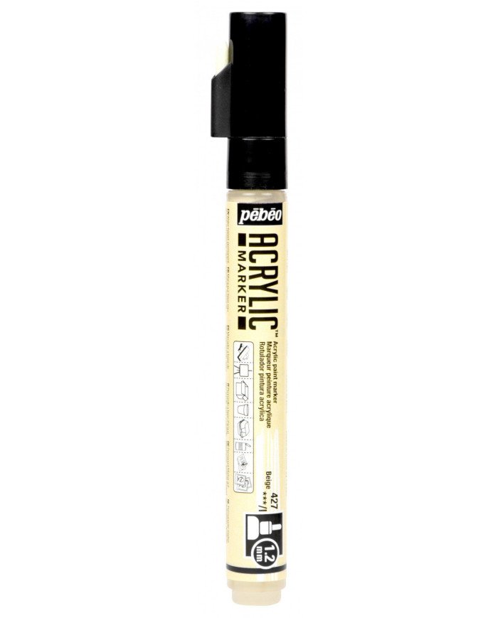 Marqueur Peinture Acrylique Multi-Support 1.2MM Beige Pébéo