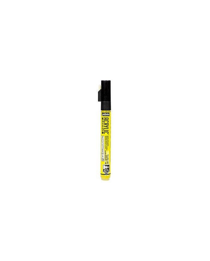 Marqueur Peinture Acrylique Multi-Support 1.2MM Jaune fluo Pébéo