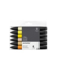 Winsor&Newton PROMARKER 6 Tons Jaunes