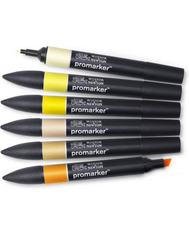 Winsor&Newton PROMARKER 6 Tons Jaunes