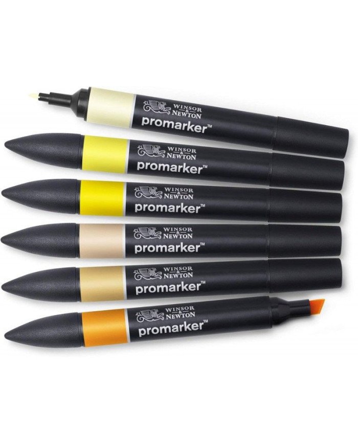 Winsor&Newton PROMARKER 6 Tons Jaunes