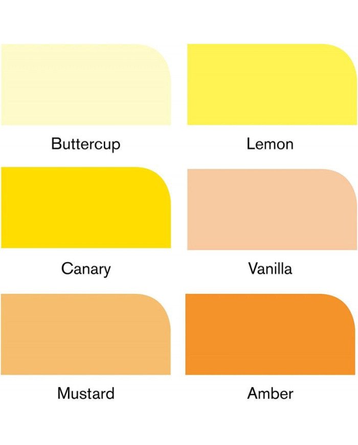 Winsor&Newton PROMARKER 6 Tons Jaunes