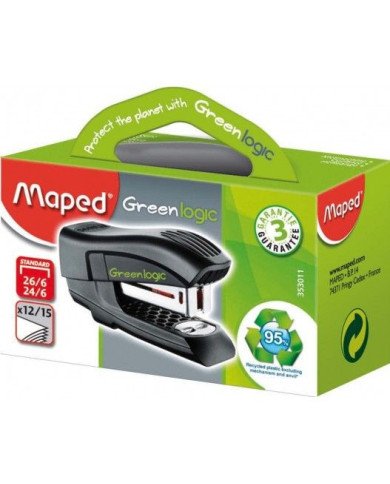 Mini Agrafeuse MAPED Greenlogic 24/6 Mini Agrafeuse MAPED Greenlogic 24/6