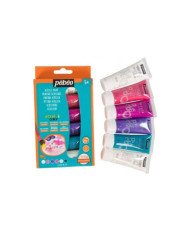 Kit Gouache Liquide 4 Tubes * 20ML Glitter PEBEO