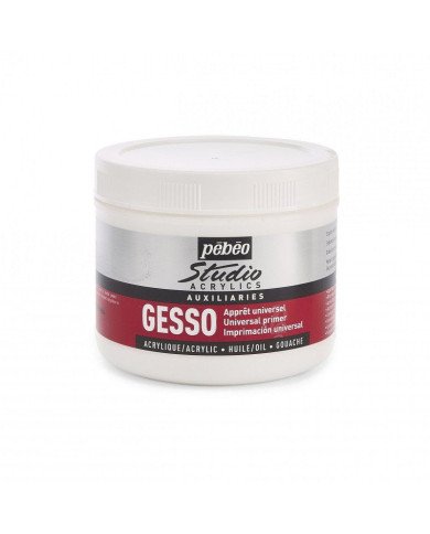 Gesso Universel Blanc Studio Acrylics PEBEO 500 ml Gesso Universel Blanc Studio Acrylics PEBEO 500 ml