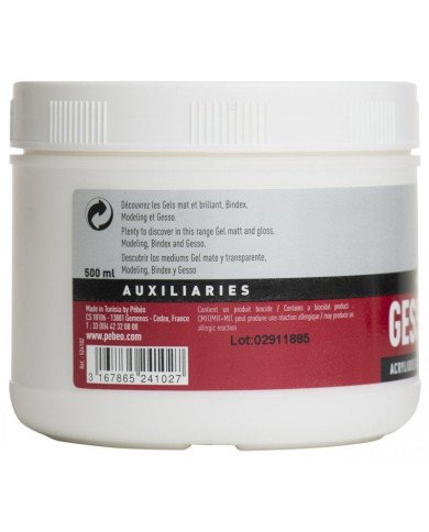 Gesso Universel Blanc Studio Acrylics PEBEO 500 ml Gesso Universel Blanc Studio Acrylics PEBEO 500 ml