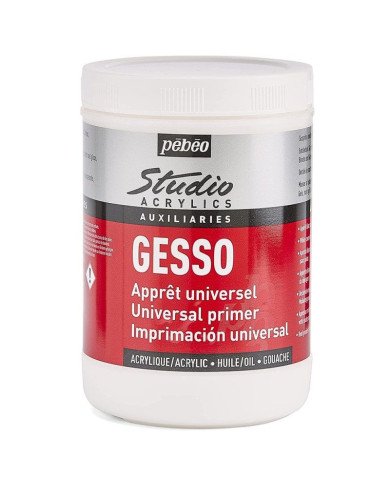 Gesso Universel Blanc Studio Acrylics PEBEO 1L Gesso Universel Blanc Studio Acrylics PEBEO 1L
