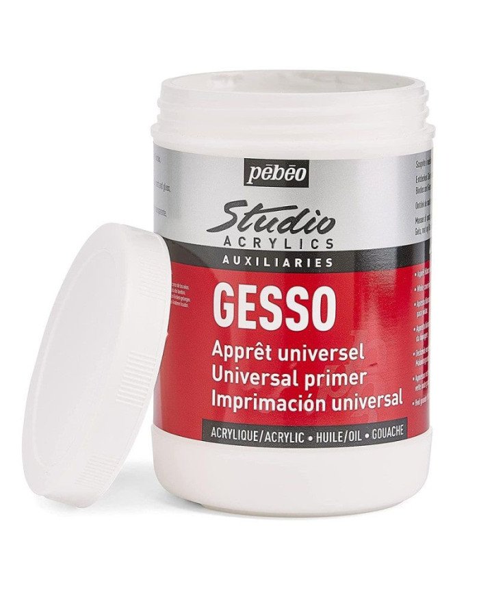 Gesso Universel Blanc Studio Acrylics PEBEO 1L