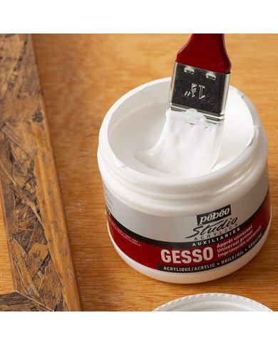 Gesso Universel Blanc Studio Acrylics PEBEO 1L
