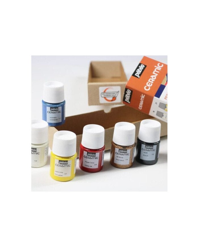 Set Initiation Ceramic 6 Flacons Assortis De 20 Ml PEBEO