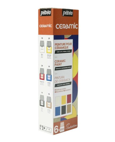 Set Initiation Ceramic 6 Flacons Assortis De 20 Ml PEBEO