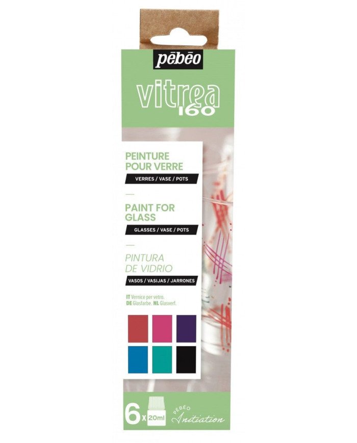 Set Initiation V160 Coul2 6 Flacons Assortis De 20 Ml PEBEO