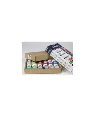 Set Exploration Setacolor Peinture pour Tissus 12 x 20 Ml PEBEO