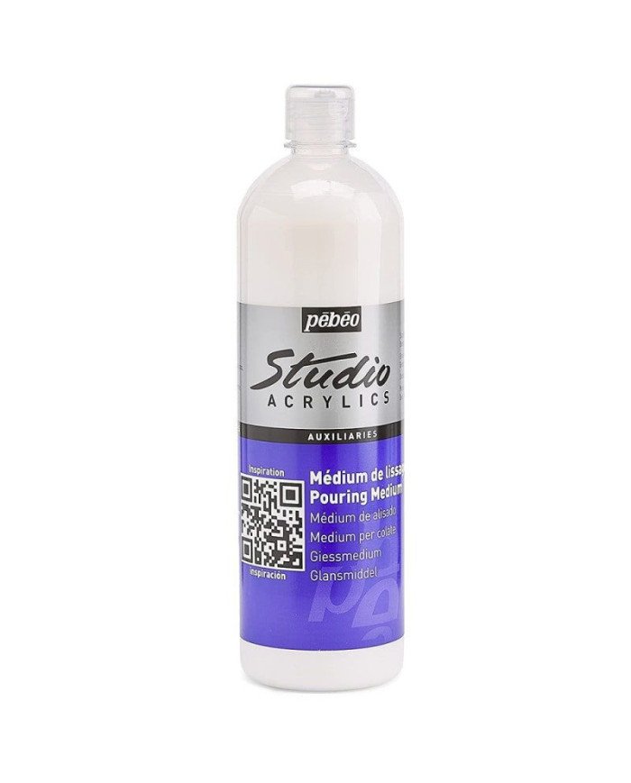 Studio Acrylics Medium Lissage Flacon 1 L PEBEO