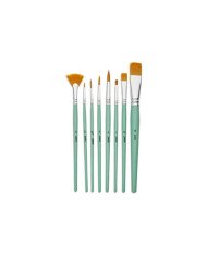 Pochette De 8 Pinceaux Polyamide Dore PEBEO