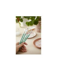 Pochette De 8 Pinceaux Plat Et Rond Polyamide Dore PEBEO