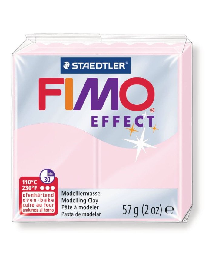 Pate FIMO Effect Staedtler Rose Quartz 206