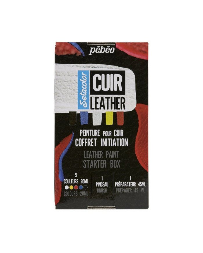 Coffret Demarrage - Setacolor Cuir PEBEO Coffret Demarrage - Setacolor Cuir PEBEO