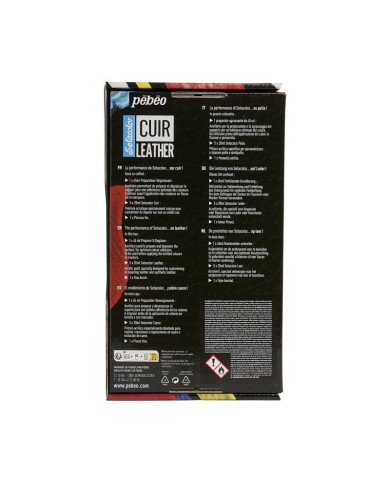 Coffret Demarrage - Setacolor Cuir PEBEO