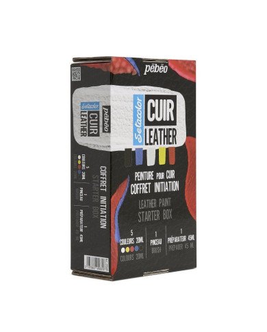 Coffret Demarrage - Setacolor Cuir PEBEO