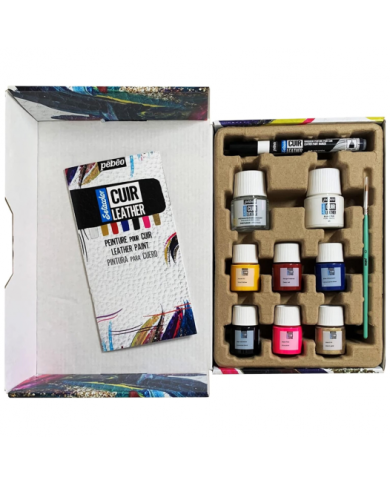 Coffret Selection - Setacolor Cuir PEBEO