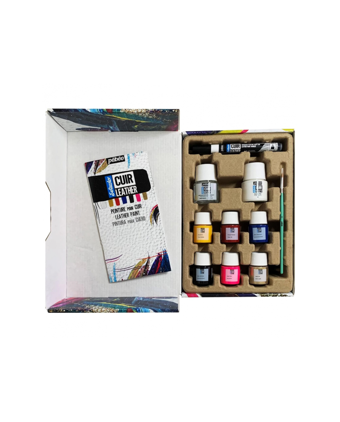 Coffret Selection - Setacolor Cuir PEBEO Coffret Selection - Setacolor Cuir PEBEO