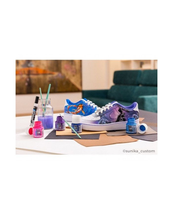 Coffret Custo Sneakers - Setacolor Cuir PEBEO Coffret Custo Sneakers - Setacolor Cuir PEBEO