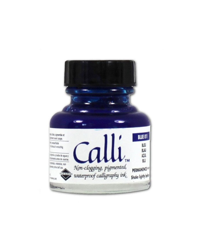 Encre Calligraphie 29,5 ML Calli Bleu 01 Daler-Rowney
