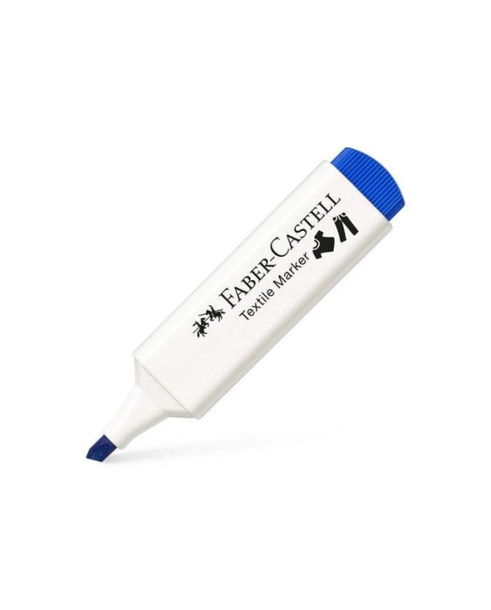 Marqueur textile Bleu Faber-Castell